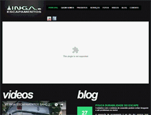 Tablet Screenshot of ingaescapamentos.com.br